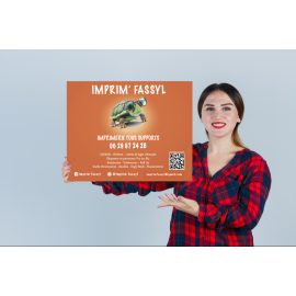 Panneau en aluminum ou pvc  format 600x400mm